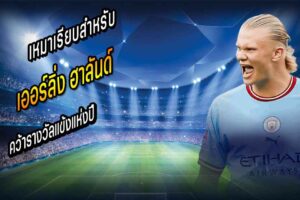 ฮาลันด์ คว้ารางวัลแข้งแห่งปี